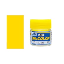 10 Ml. Clear Yellow Mr.color Serisi Maket Boyası, Mr.hobby C048 Standart