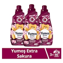 Yumoş Extra Konsantre Yumuşatıcı Sakura 3 x 1440 ML