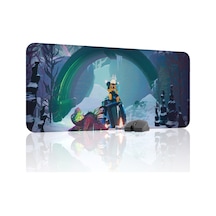 Risk Of Rain Kaymaz Dikişli Kauçuk Oyuncu Mousepad V4 - 90x40 Xxl Gaming Mouse Pad Fare Altlığı