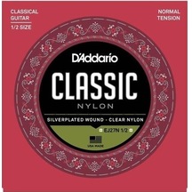 D'addario Ej27n 1/2 Classics Serisi Klasik Gitar Tel Seti 1/2 Ölçek - Normal Tension - Gümüş Sarım