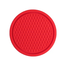 Padalink Araç İçin Pvc Isı Yalıtımlı Kaymazsız Bardak Altlığı - Kırmızı Honeli, Dayanıklı Ve Kompakt - Direk Fabrika Satışı