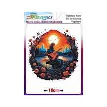 Ütü İle Kumaşa Yapışan Baskı 2246