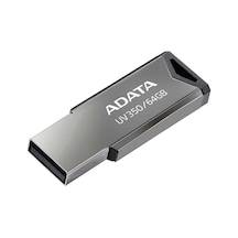 Adata Pen Drive Adata Au350 64gb 3.2 Silver Flash Bellek