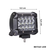 Off Road Led Bar Delici Beyaz Işık 12 Ledli 1 Adet - N11.1954