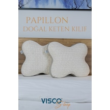 Visco Yastık Papillon Ortopedik Yastık Ergonomik Visco 45x50x15cm