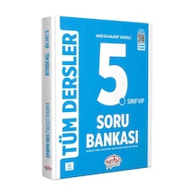 Editör Yayınları 2025 5.sınıf Vip Tüm Dersler Soru Bankası