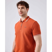 Ellesse 6sm5051-br Erkek Polo Yaka Tişört - Kiremit