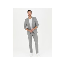 Pierre Cardin Gri Ex. Slim Fit Keten Karışımlı Kumaş Pantolon 50284934-vr024 Gri - Vr024
