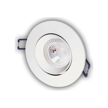 1 Adet Cata Ct 5256 Safir Beyaz Kasa 8w Sıva Altı Led Spot Gün Işığı 3200k çok renkli