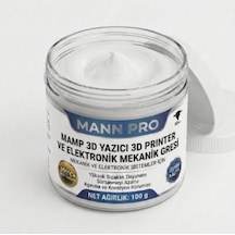 Mann Pro Yazıcı 3d Printer Ve Elektronik Mekanik Gresi 100 Gm