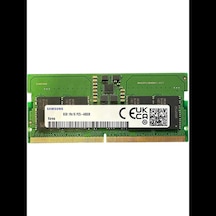 Samsung Samso4800/8, 8gb, Ddr5, 4800mhz, Cl40, 1.1v Notebook Ram M425r1gb4bb0-cqkol
