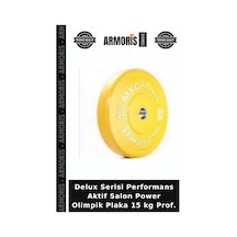 Delux Serisi Performans Aktif Salon Power Olimpik Plaka 15 Kg Prof.