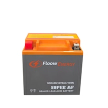 Floow Energy 12v 9ah 12n9-bs Dikey Bakımsız Motosiklet Aküsü 2026 Üretim