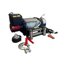 Mxo Çelik Halatlı Vinç 20000lb 24v Tambur 22 Mt Halatı
