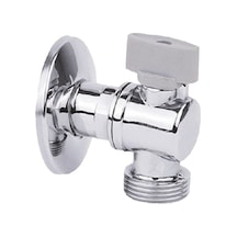 Mini Küresel Aç Kapa Çamaşır Bulaşık Makinesi  Musluğu Krom