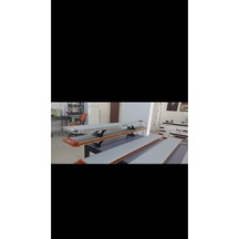 140 Cm Çift Taraflı Beyaz Camlı Çakar SARI-SARI