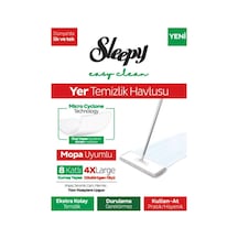 Sleppy Easy Clean Beyaz Sabun Katkılı Mopa Uyumlu Yer Temizlik Havlusu 50 Li Diğer