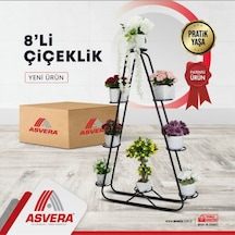 Asvera Üçgen Sekizli Çiçeklik