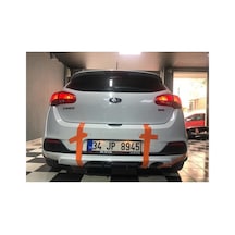 Kia Ceed Yeni Kasa 2012-2016 Difizör Boyasız Plastik