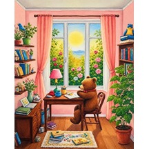 5d Elmas Boncuk Taş Işleme Mozaik Goblen Kit Kanvas Tablo 30x40cm Gd89046 Diamond Painting