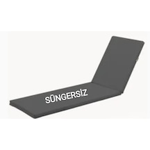 Grı Süngersiz Kılıf Şezlong Kılıfı 180 55 5 Cm