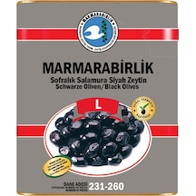 Marmarabirlik Hiper 231-260 Kalibre L Yağlı Salamura Zeytin 10 KG