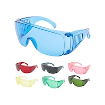 Yeşil Koruyucu Gözlükler Göz Tamamen Kapalı Lens Gözlükler Tek Kullanımlık Havalandırma Maskesi Buğu Önleyici Sıçrama Gözlükleri