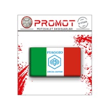Piaggio 3d Damla Logo Sticker 7x4cm 1