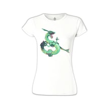 Pokemon Go - Rayquaza Beyaz Kadın Tshirt 001 Pokemon Go - Rayquaza Beyaz Kadın Tshirt 001