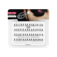 Eyes Tekli Kirpik Topuzsuz Gür Short Siyah-31