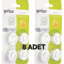 8 Adet Priz Kapatıcı Priz Kapağı Çocuk Güvenliği