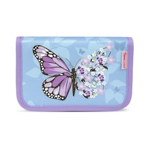 Belmil Purple Blue Butterfly Boş Kalem Kutusu 335-72 Mavi