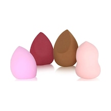 Makyaj Setleri 4 Lü Şişen Makyaj Süngeri Powder Puff Büyük Boy