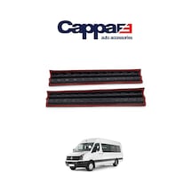 Cappafe Volkswagen Crafter Kapı Eşiği Koruma Abs Mat Siyah 2 P N11.984
