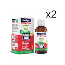 Sorvagen Kids Sitikolin Dha Omega 3 Ve B12 150 Ml X2 Adet