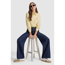 U.S. Polo Assn. U.s. Polo Assn. Kadın Mavi Pantolon Jean 50325199-dn0013 Blue Rınse