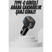Znv Zenvia Mey İthalat Araç İçi Şarj Cihazı 38w Güç Kapasiteli Type-c Girişli Araba Çakmaklık Znv2025 Cmn