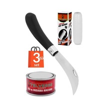 Eğri Aşı Bıçağı Aşı Macunu Aşı Bandı 3'lü Paket Ağaç Aşılama Seti