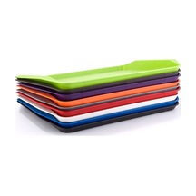 Pazly Pratik Kaymaz Yüzeyli 43x30cm Servis Tepsisi - 1/10 Adet, 6 Renk Seçenekli - Multifonksiyonel, Yemek Taşıma, Araba İçin Pratik Diğer