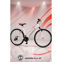 Dorello 24 Jant Kız Bisiklet Beyaz Model Spor Model - Renk: Beyaz Çok Renkli