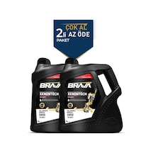 Brava Xenontech 5W-50 Tam Sentetik Motor Yağı  2 x 4 L