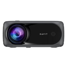 Havit Pj221 Wifi Projeksiyon Cihazı - 720p Hd - Taşınabilir Ev Sineması - Siyah