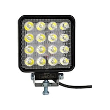 TAS 12-80V Çalışma Lambası Kare 16 Led 48W 106x106x35mm L1005