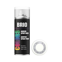 Brio Sprey Boya Akrilik Trafik Beyaz B9016 400 ML