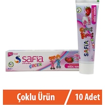 Safia Çocuk Diş Macunu 10 x 60 ML