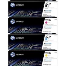 Hp 203a Toner 4'lü Set Cf540a-cf541a-cf542a-cf543a M254dw