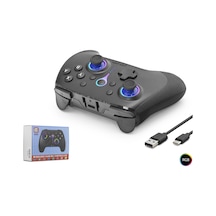 Büro Ev Ofis Oyun Konsolu İçin Siyah Pc Ios Android Switch Rgb Ps3 Ps4 Uyumlu Bluetooth Oyun Kolu Gamepad