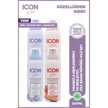 Cilt Bakım Köpüğü Blueberry & Mılkshake 200 Ml+100 Ml +strawberry & Cheesecake 200 Ml+100 Ml