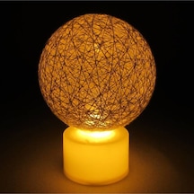 Top Lamba Gün Işığı Led Işıklı Gold Renkli 2 Adet 6