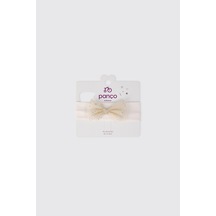 Panço Kız Bebek Beyaz Saç Bandı 2612gb09017